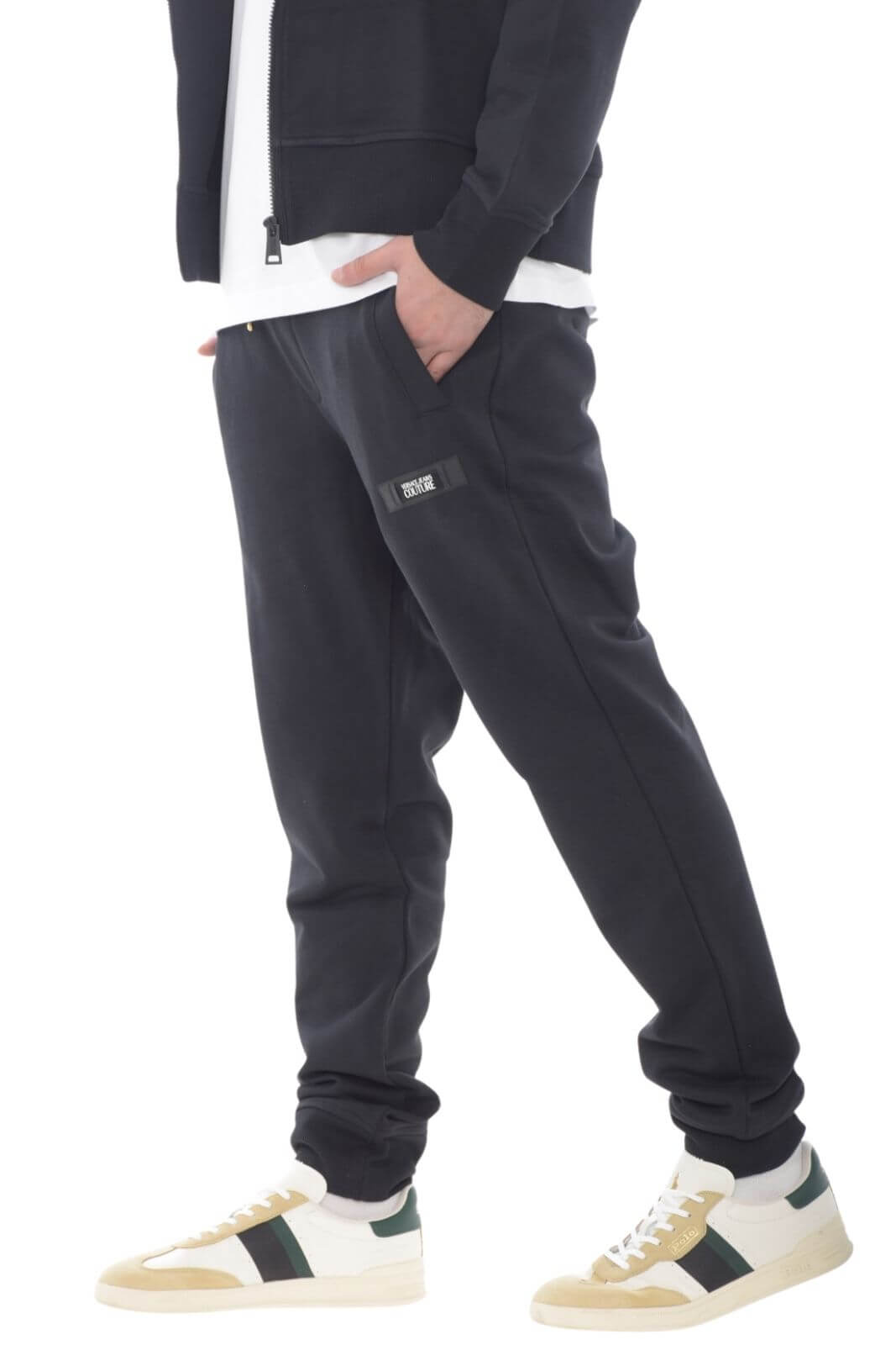 Versace Jeans Couture pantaloni uomo jogger logati