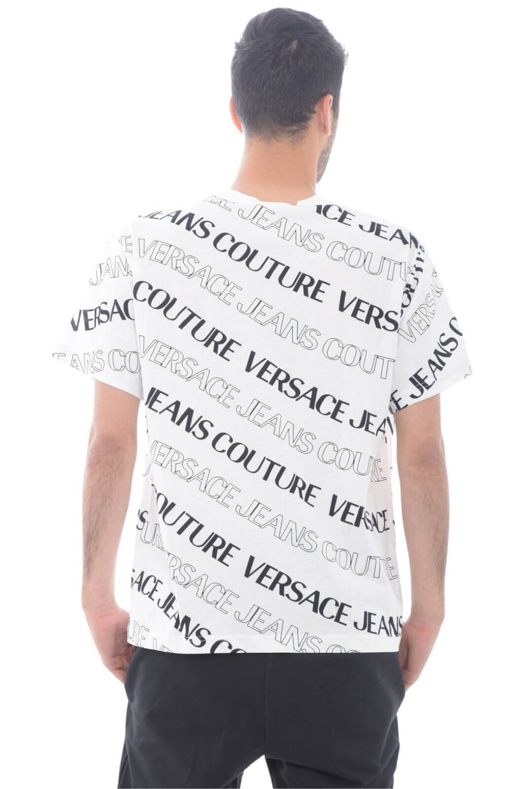 Versace Jeans Couture T Shirt uomo print monogram