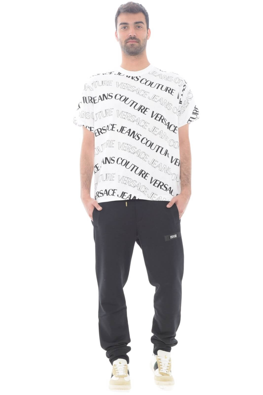 Versace Jeans Couture T Shirt uomo print monogram