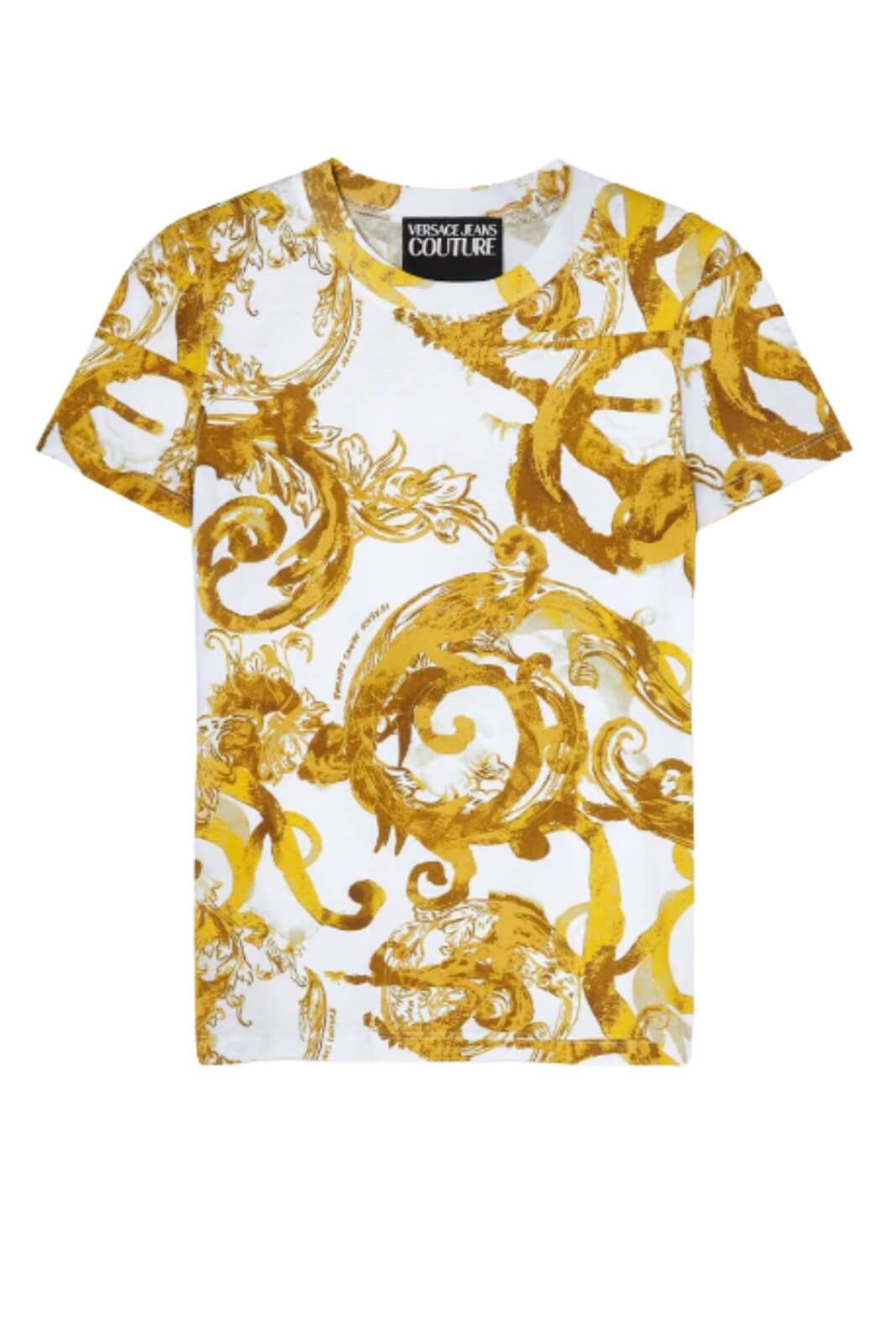 Versace Jeans Couture Men's T-Shirt PRINT WATERCOLOR BAROQUE