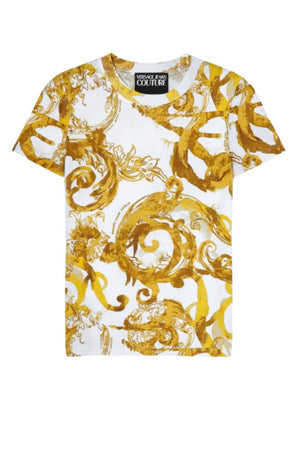 Versace Jeans Couture Men's T-Shirt PRINT WATERCOLOR BAROQUE