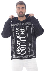 Sudadera de hombre Verscace Jeans Couture con logo del número de la paz
