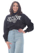 Versace Jeans Couture felpa donna logo Watercolor