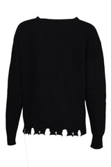 Vicolo Women's Sweater with Rhinestones on the Neck
