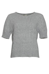 Vicolo Women's Knitted Sweater with Cable Knitting