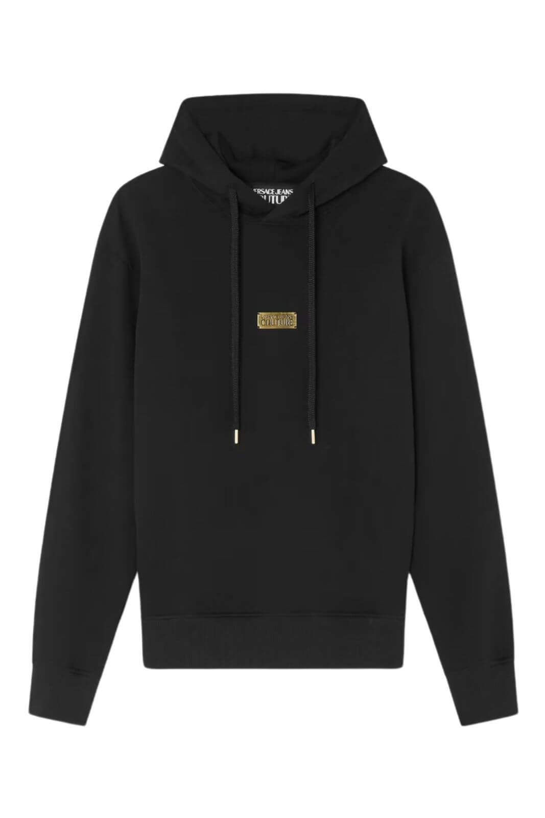 Versace Jeans Couture men's sweatshirt with logo plaque