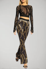 Versace Jeans Couture women's tulle top