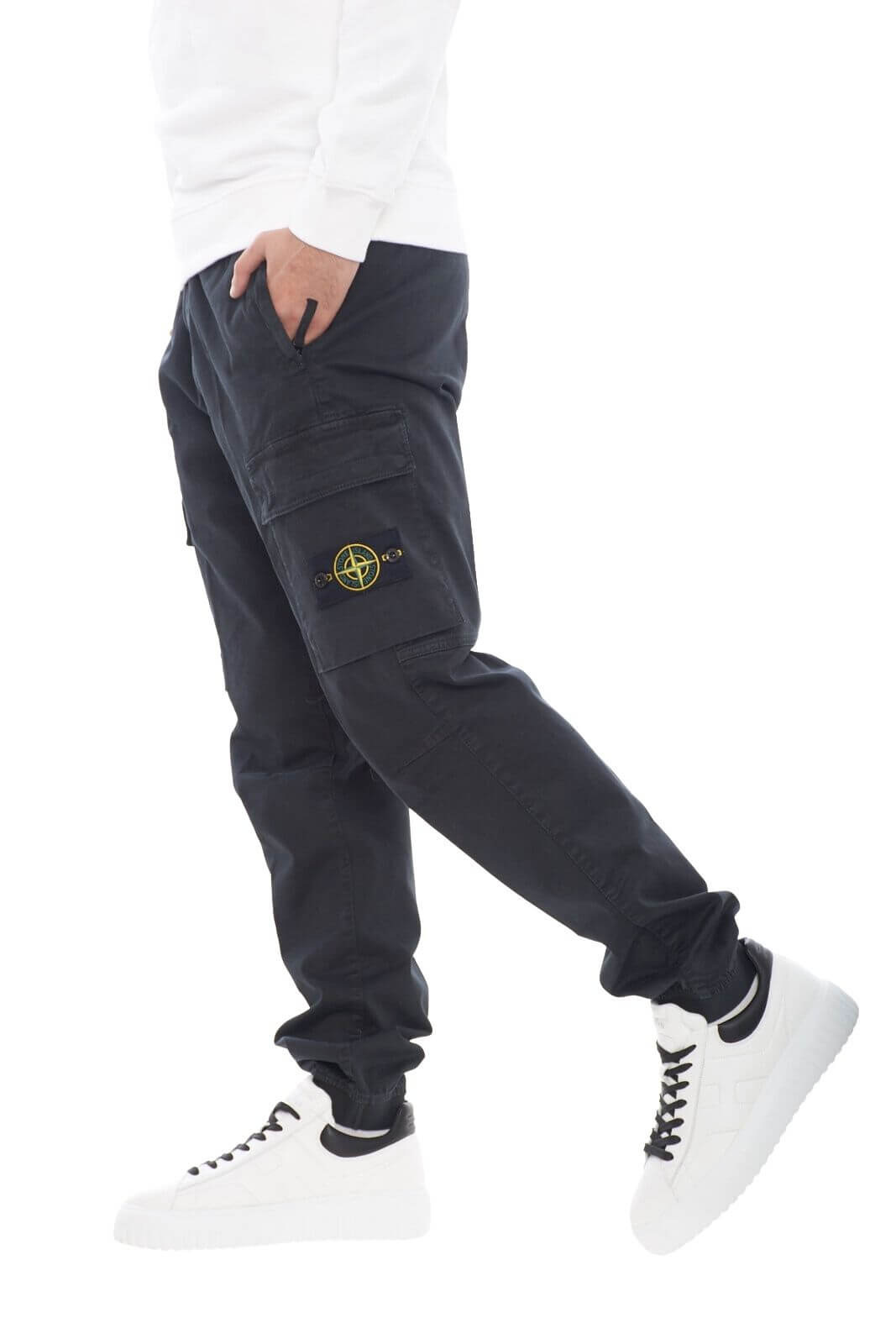 Pantaloni uomo stone island best sale