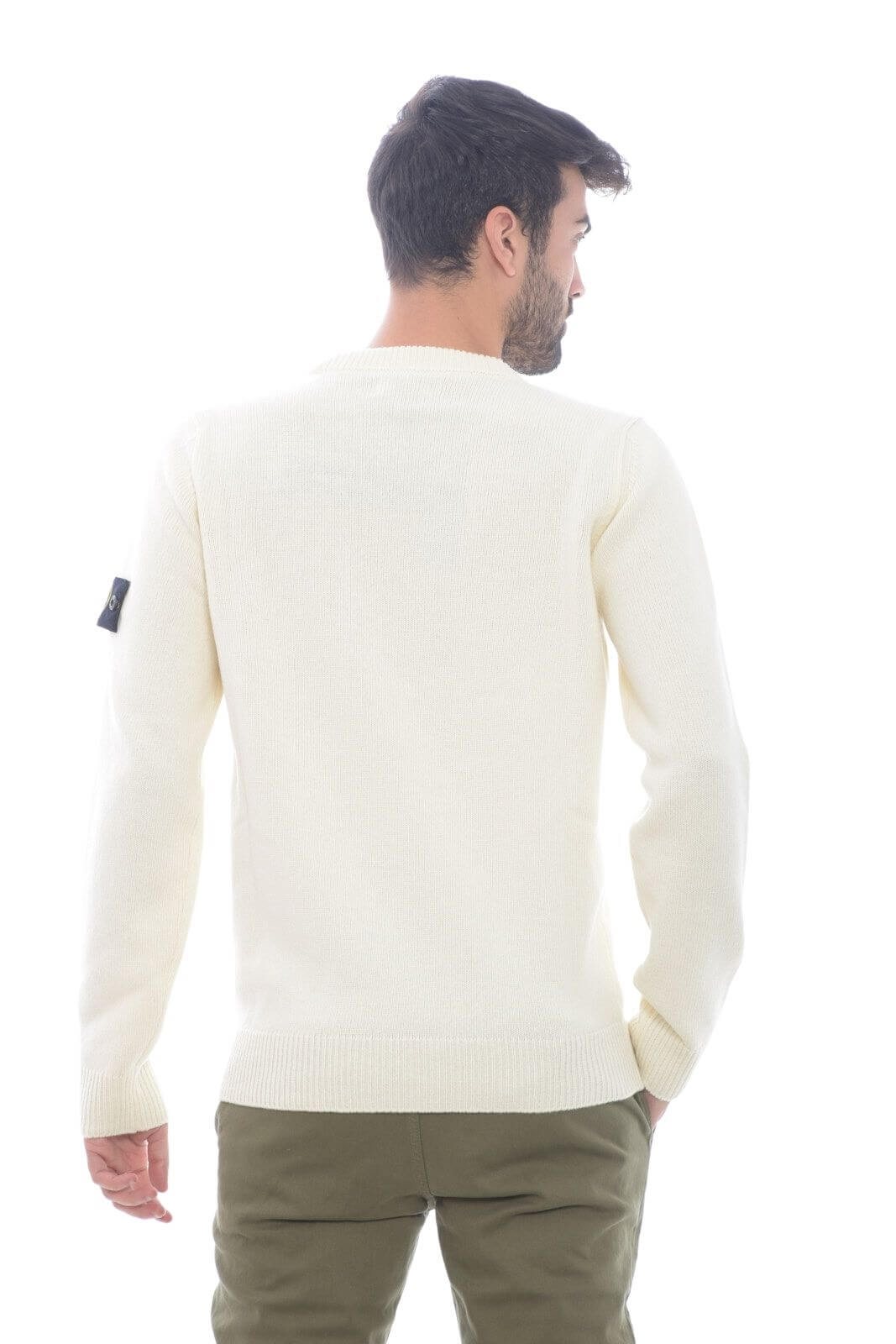Stone Island men's wool blend sweater