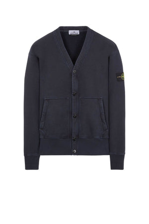Stone Island felpa uomo modello cardigan