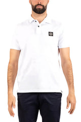 Stone Island polo uomo in cotone piquet