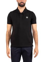 Stone Island polo uomo in cotone piquet