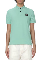 Stone Island polo uomo in cotone piquet