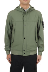Stone Island giubbino uomo LIGHT SOFT SHELL-R_E.DYE TECHNOLOGY IN RECYCLED POLYESTER