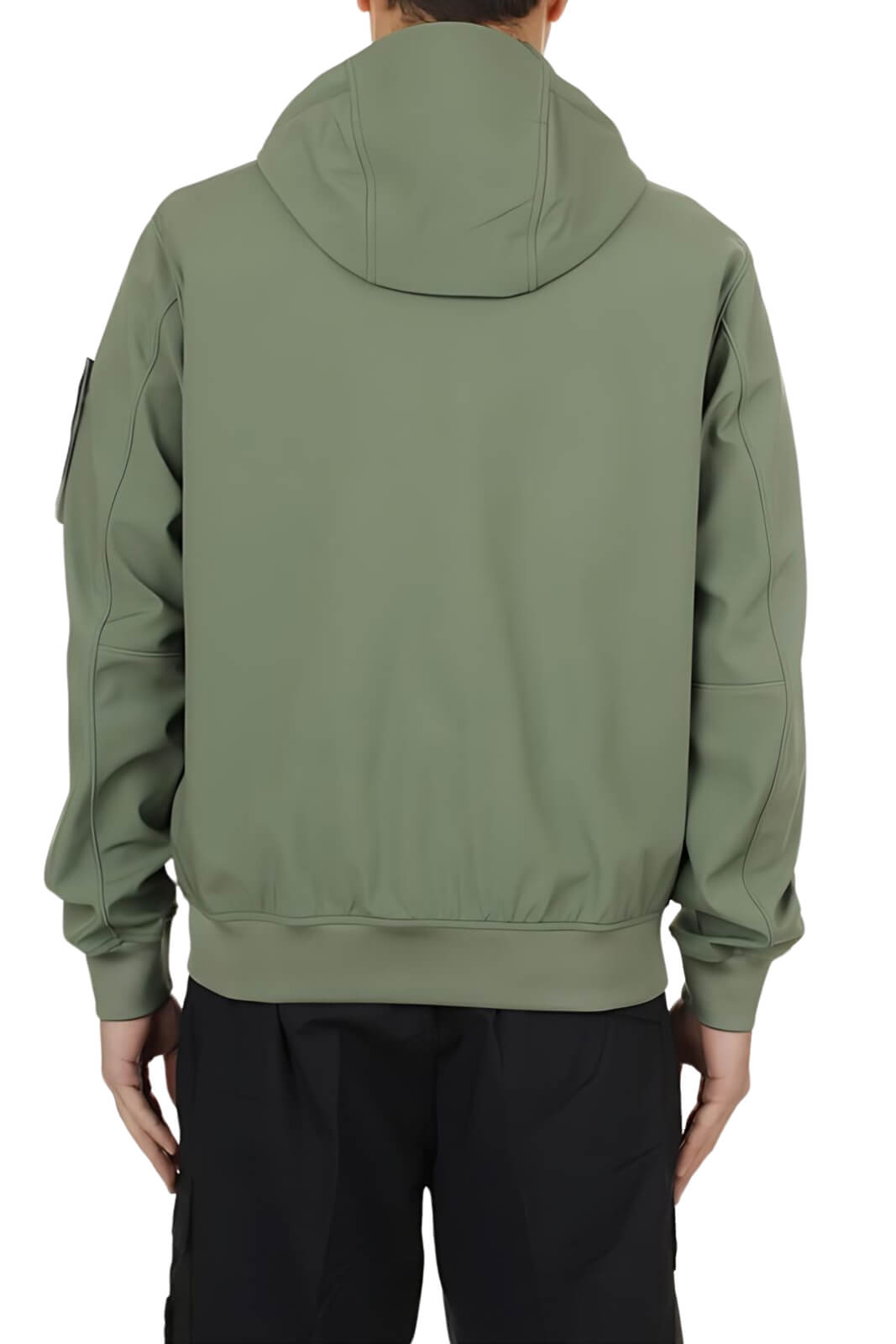 Stone Island giubbino uomo LIGHT SOFT SHELL-R_E.DYE TECHNOLOGY IN RECYCLED POLYESTER