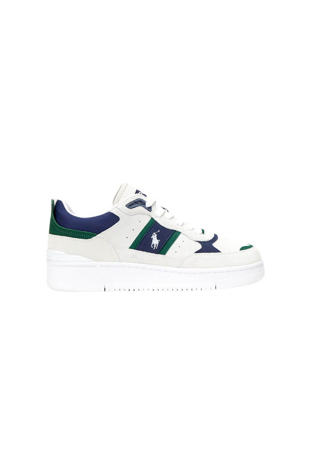 Polo Ralph Lauren sneakers uomo  Masters Sport in camoscio