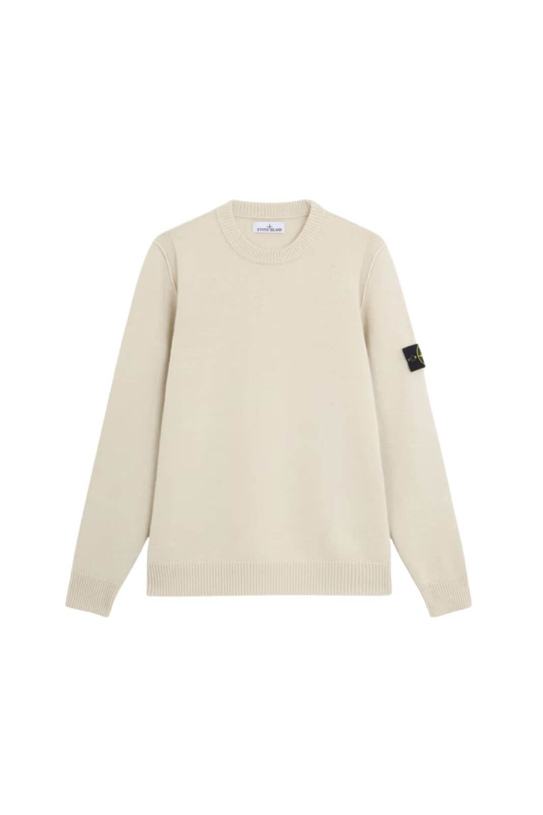 Suéter de lana de cordero para hombre de Stone Island