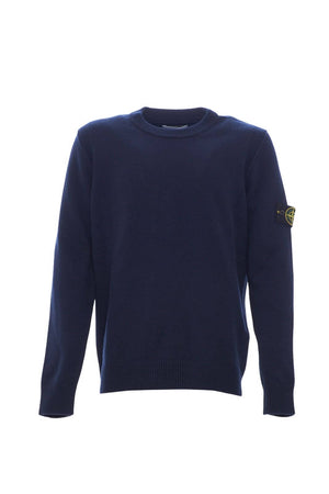 Suéter de lana de cordero para hombre de Stone Island