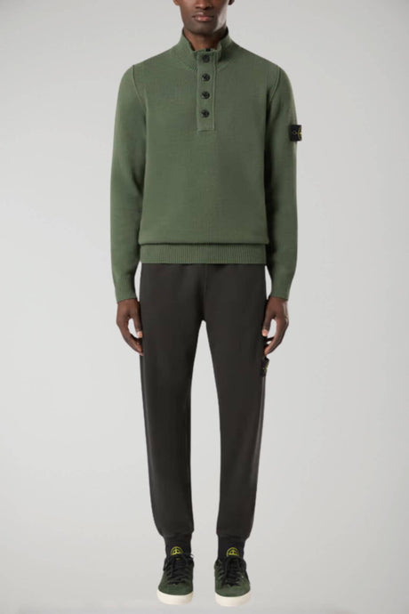 Suéter de lana de cordero para hombre de Stone Island