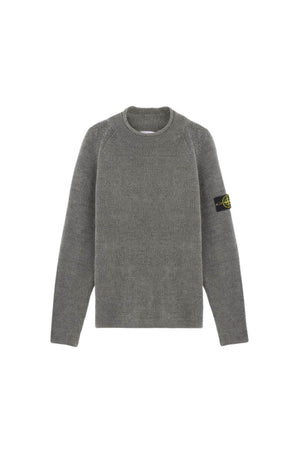 Suéter de algodón chenilla para hombre de Stone Island