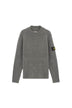 Suéter de algodón chenilla para hombre de Stone Island