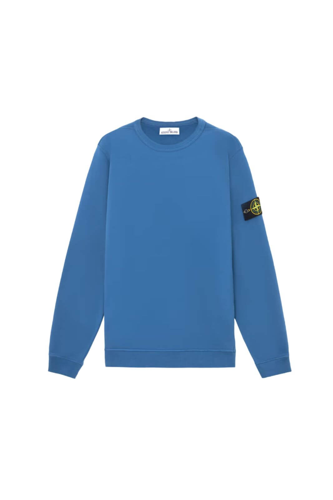 Stone Island felpa uomo BRUSHED ORGANIC COTTON FLEECE