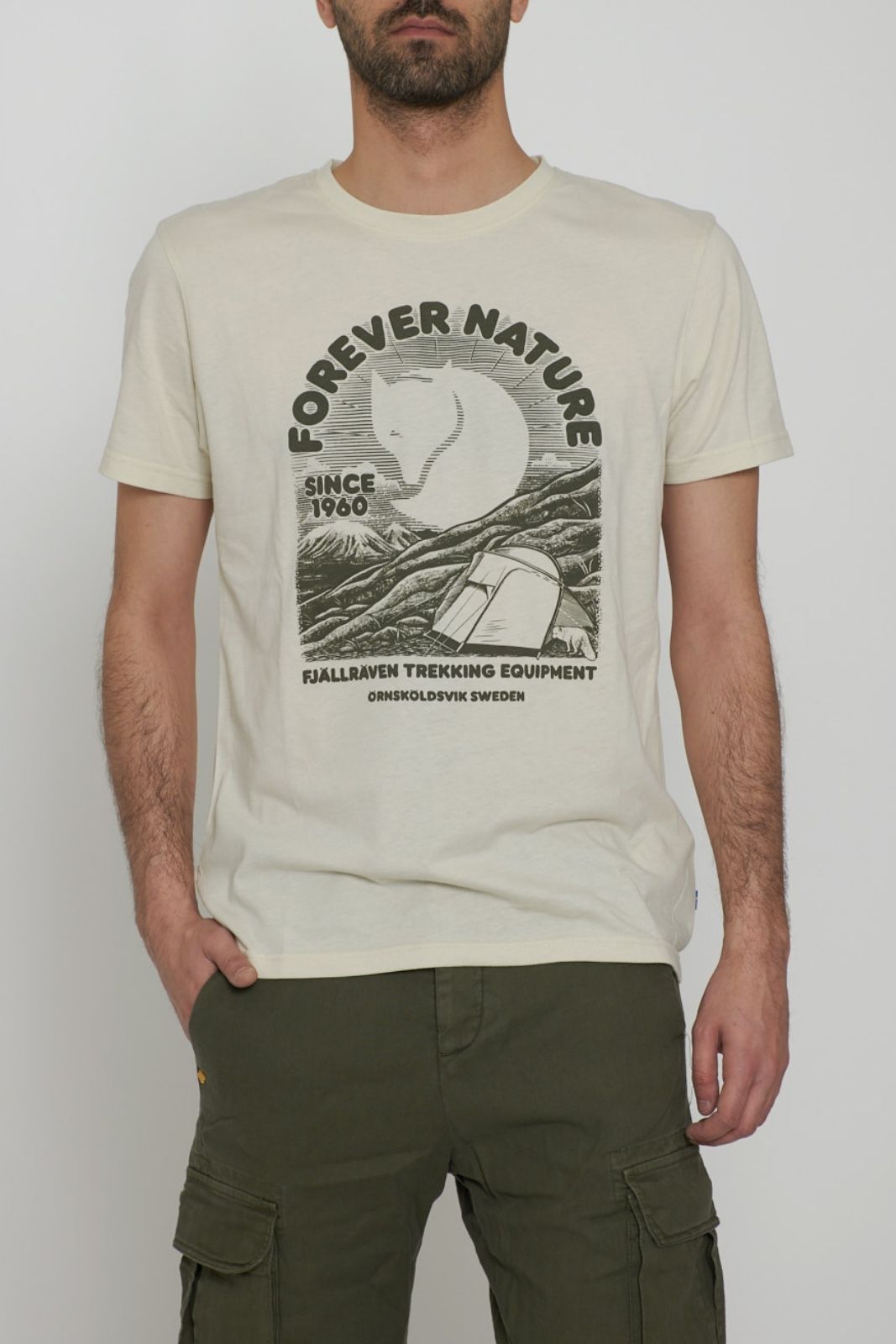 Camiseta Fjall Raven para hombre EQUIPO DE TREKKING
