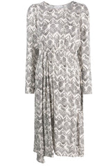 Patrizia Pepe Abito Donna stampa zebrata con dettaglio cut out