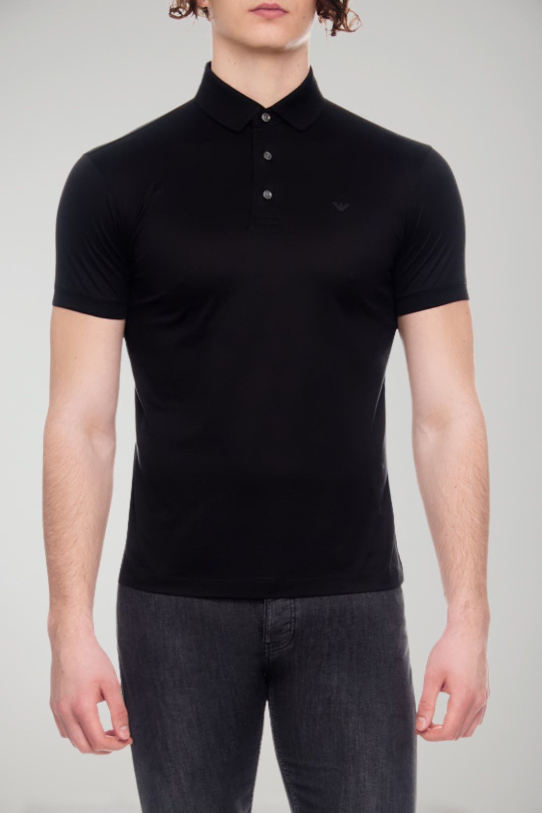 Emporio Armani Men's Polo Shirt with Logo