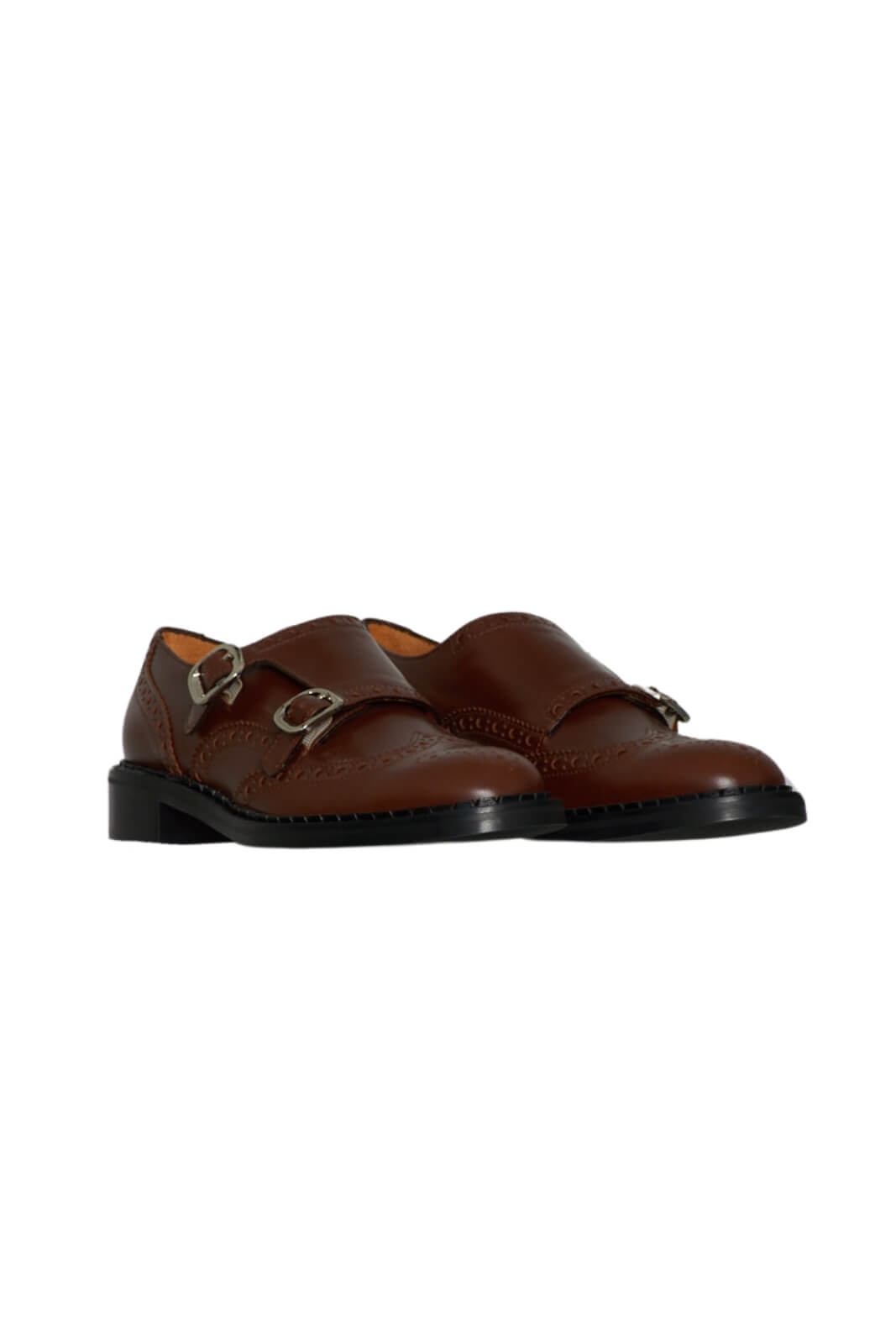 Bruglia Women's Moccasin with Buckles