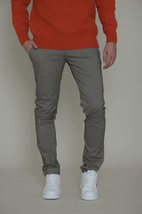 Entre Amis men's trousers in micro-processing