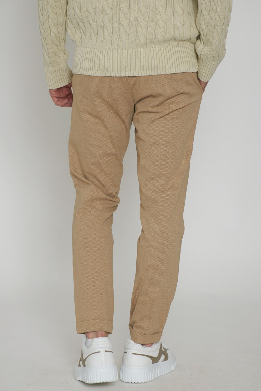 Atipico Pantalone Uomo SASA in microfantasia