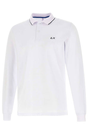 Sun68 Men's Long Sleeve Polo Shirt