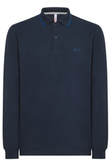 Sun68 Men's Long Sleeve Polo Shirt