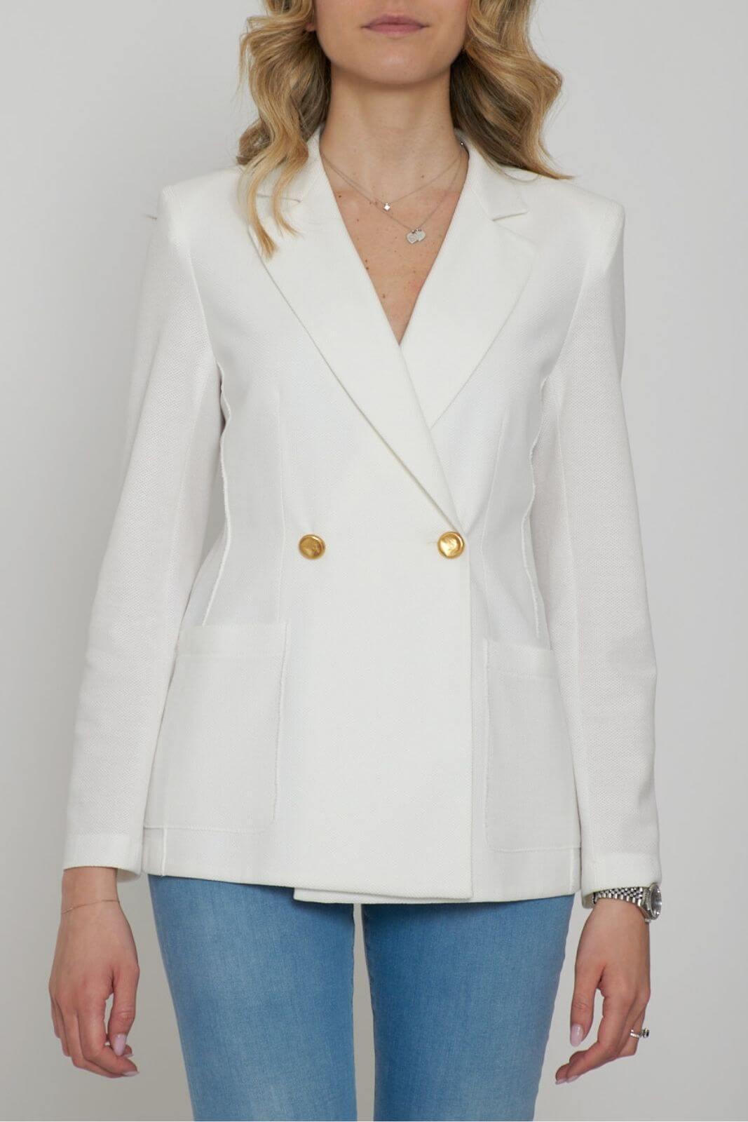 Harris Wharf London Women's Double-Breasted Jacket