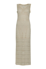 Imperial Women's Crochet Dress with Lurex Details