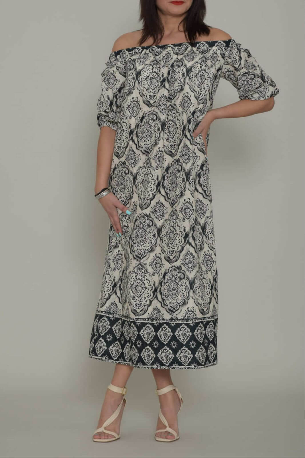 Vestido de mujer imperial.