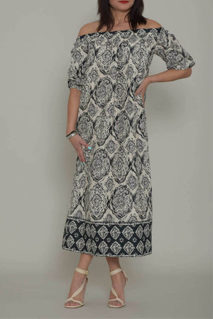 Vestido de mujer imperial.