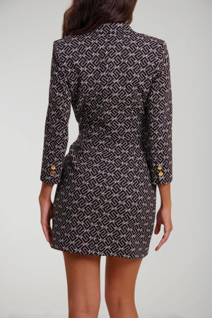 Elisabetta Franchi Women's Double-Breasted Dress