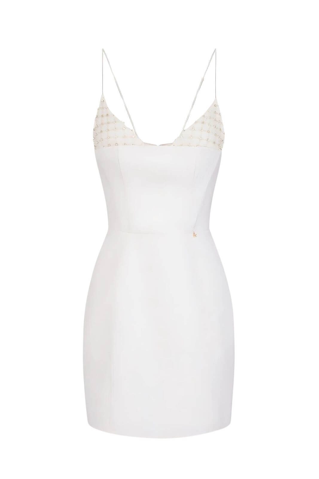 Elisabetta Franchi Women's Dress with Embroidered Cups