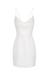 Elisabetta Franchi Women's Dress with Embroidered Cups