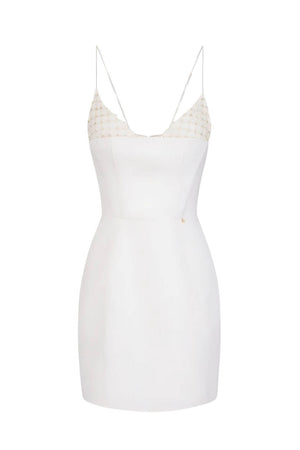 Elisabetta Franchi Women's Dress with Embroidered Cups