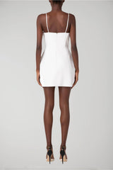 Elisabetta Franchi Women's Dress with Embroidered Cups