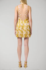 Elisabetta Franchi women's dress in printed duchesse and tulle
