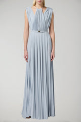 Elisabetta Franchi women's red carpet dress in lurex jersey