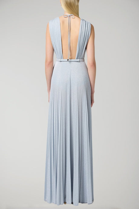 Elisabetta Franchi women's red carpet dress in lurex jersey