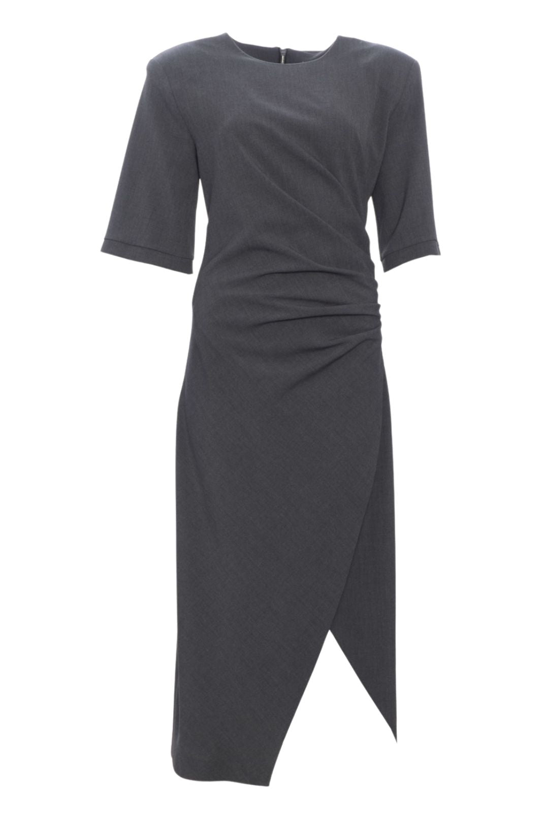 Vestido imperial de mujer con abertura