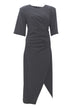 Imperial women's dress with slit