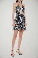 Imperial Women's Dress in Floral Pattern