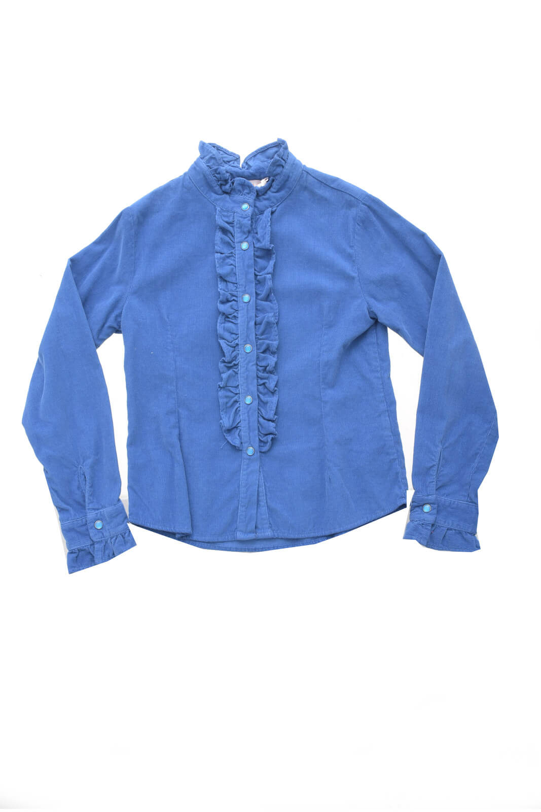 Please Girl's Shirt with ruffles